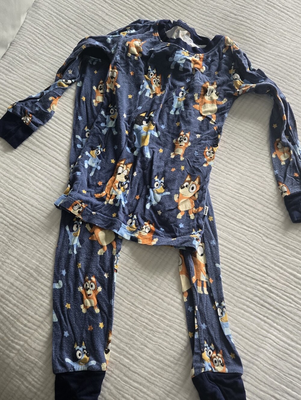 Little Sleepies Long Sleeve Pajama Set in Bluey Dance Mode — 2T | GUC